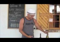 Video tour of Canada`s Okanagan. Spend the day wine tasting then recover on the beach