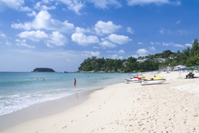 Kata beach in Phuket, Thailand