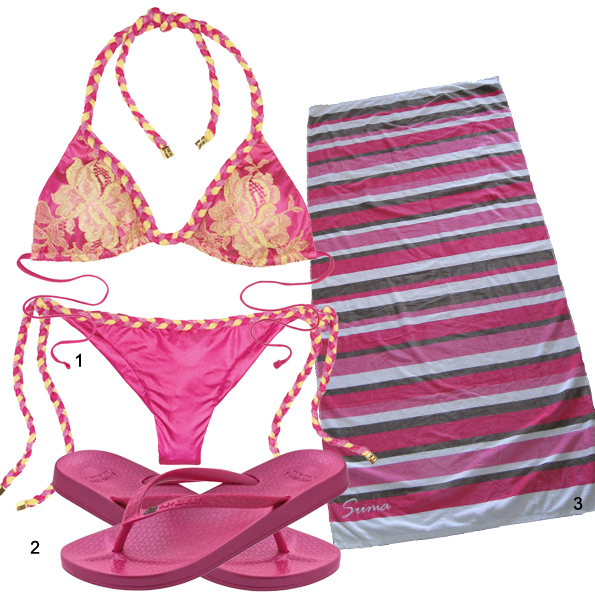 Pink Beach Party Outfit
