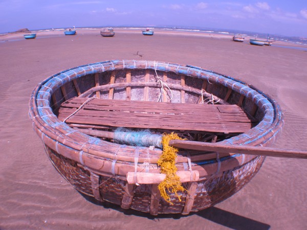 Boat on the Beach Mui Ne