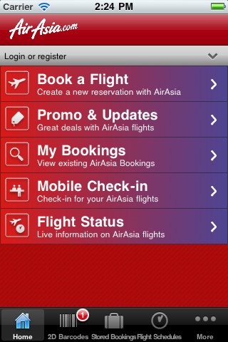 Air Asia App