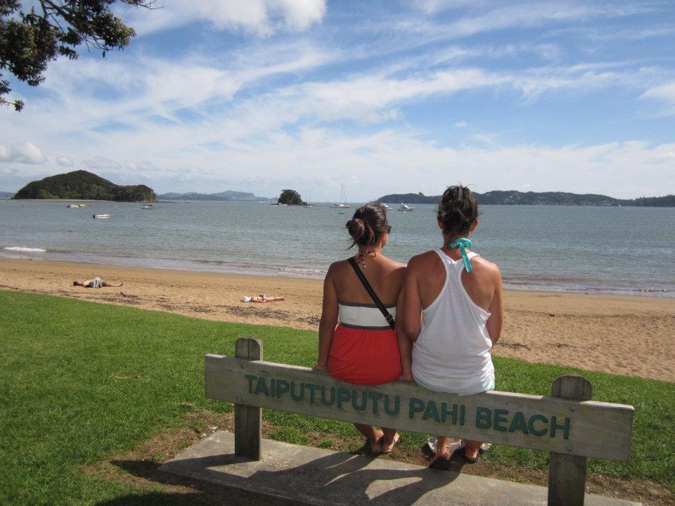 Taiputuputu Pahi Beach, Bay of  Islands New Zealand beach
