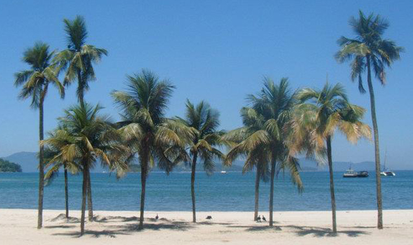 Ilha Grande beach Brazil