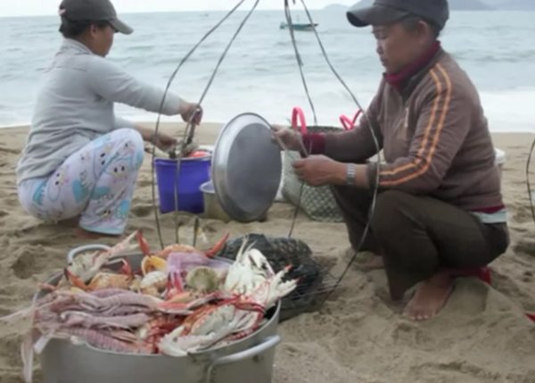 Seafood on Beach Nha Trang