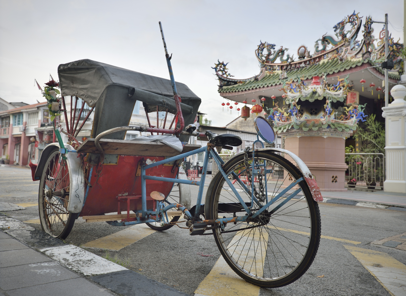 Trishaw tour of Georgetown Penang