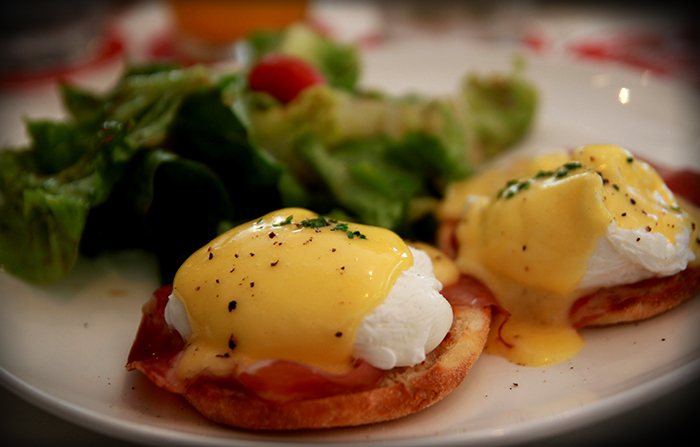 O Batignolles Singapore Eggs Benedict Champagne and Croissants Brunch