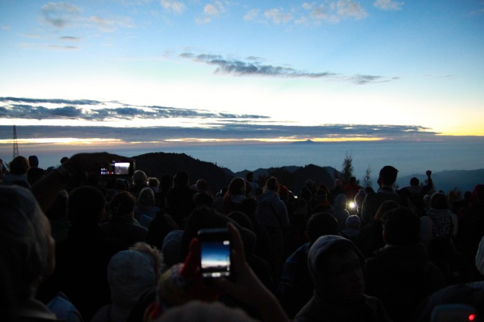 Sunrise from Mount Batok