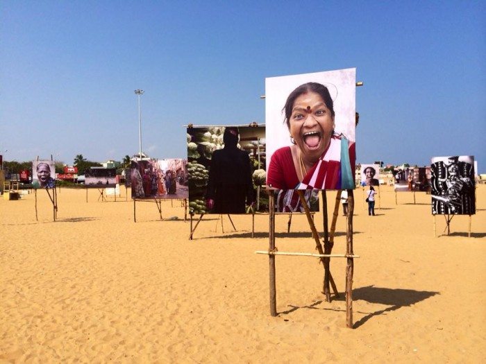 Stopover in Chennai beach