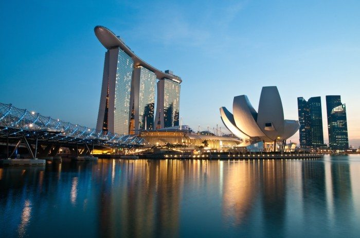 Cheap Things to do in Singapore - Helix Bridge Marina Bay Sands