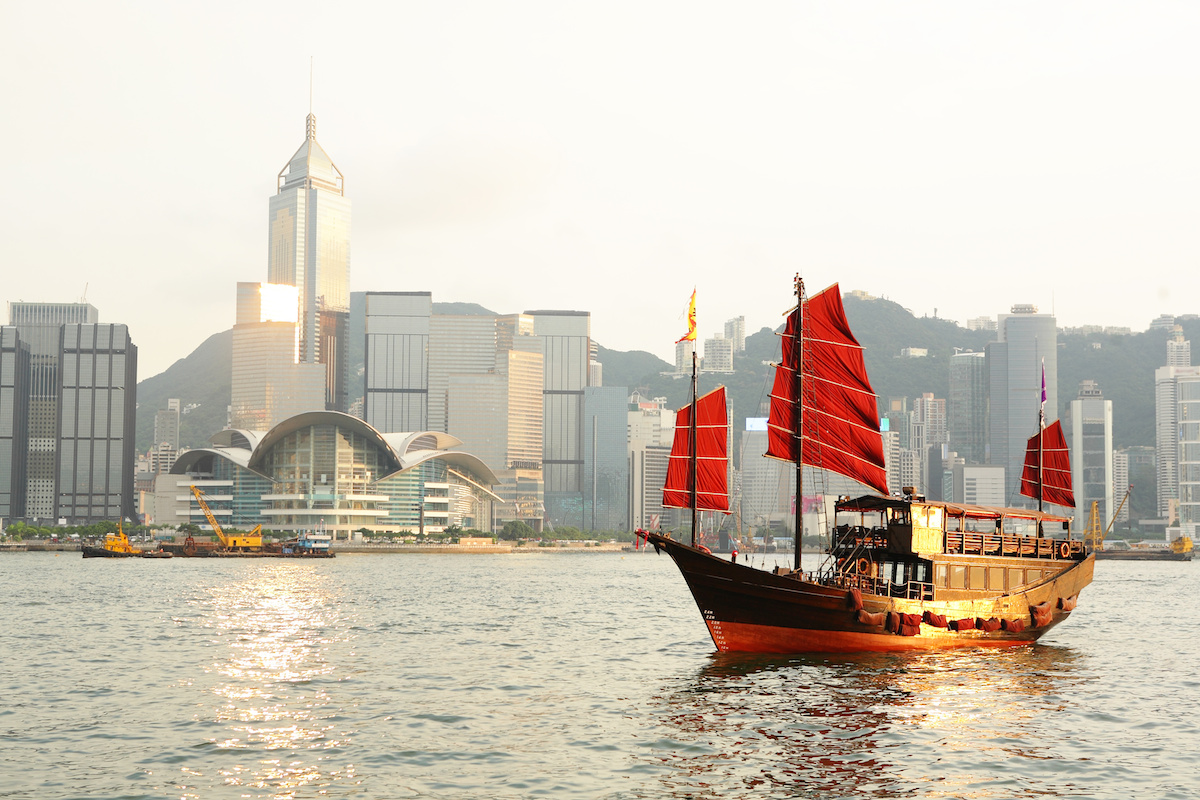 Hong Kong Junk Boat Ride