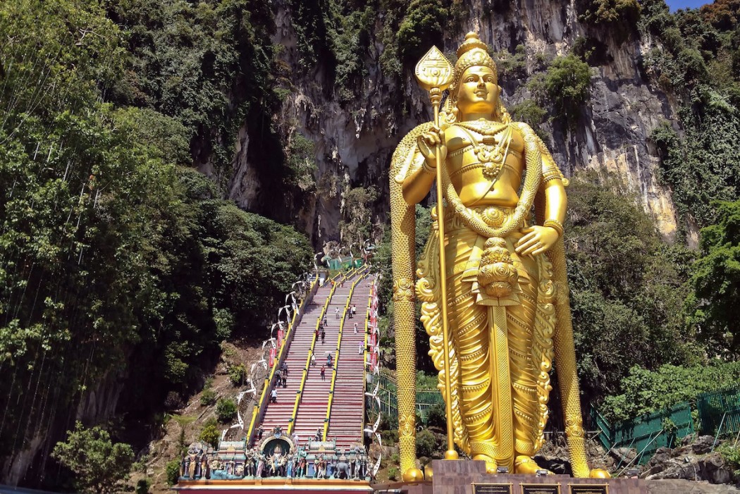 Lord Murugan Batu Caves Kuala Lumpur Selangor Malaysia Asia
