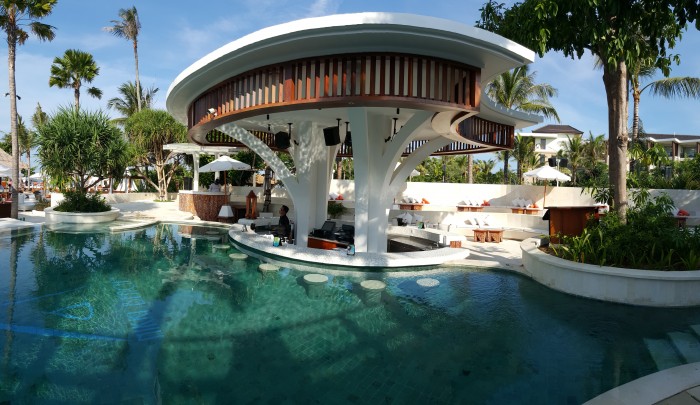 Nikki Beach Bali Pool Swim Up Bar