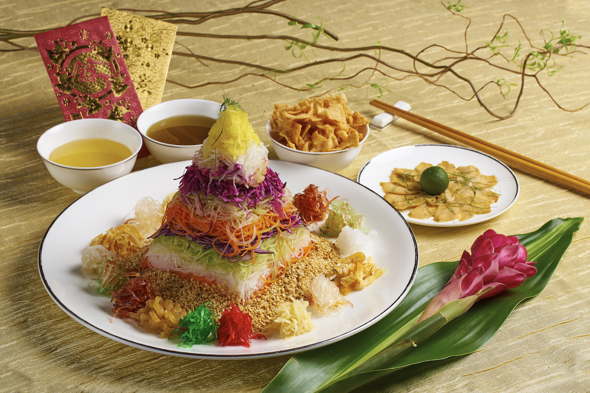 Cassia's Signature Lou Hei for Chinese New Year Dining in Singapore
