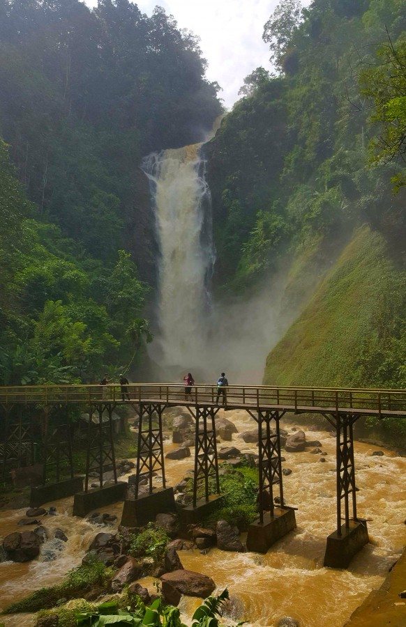 Curup Tenang Bedegung Waterfall- South Sumatera