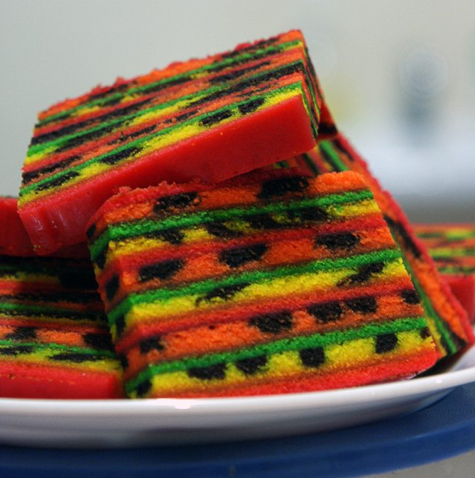 Kek Lapis (Layer Cake) Kuching Sarawak