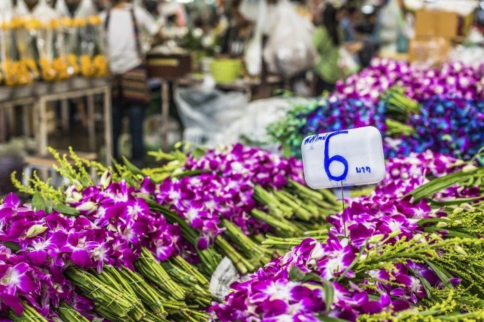 Riverside, Bangkok- Flower Market 