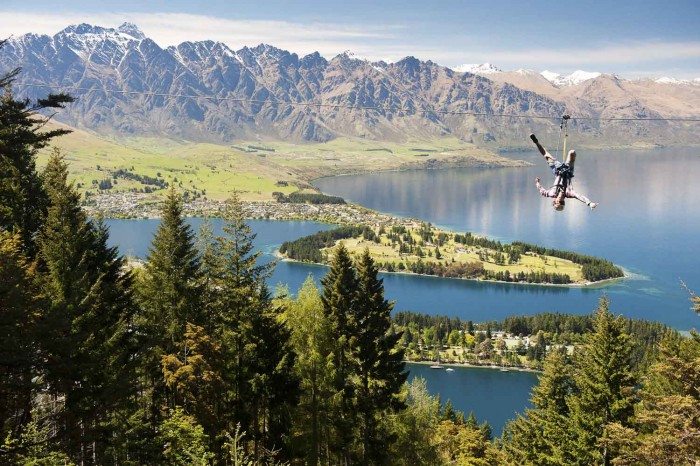 Ziptrek Ecotours Upside down - Top places to Ziptrek in Asia