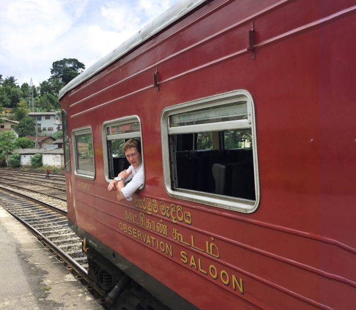 Observation Saloon Colombo to Kandy by Train in Sri Lanka