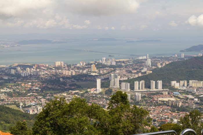 View from Penang Hill - Penang Top Attractions