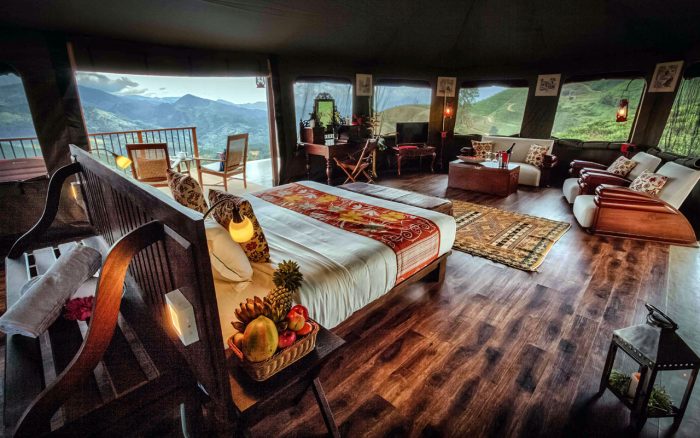 Glamping at Madulkelle Eco Lodge and Tea Plantation in Kandy, Sri Lanka - Honeymoon Suite