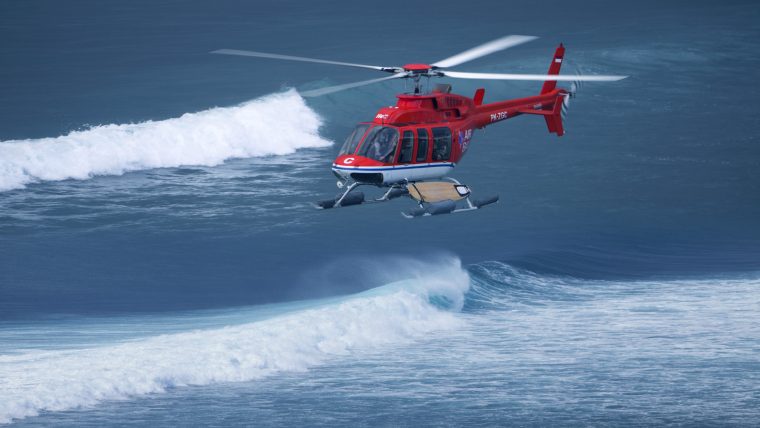 heli surfing tour in Bali Indonesia