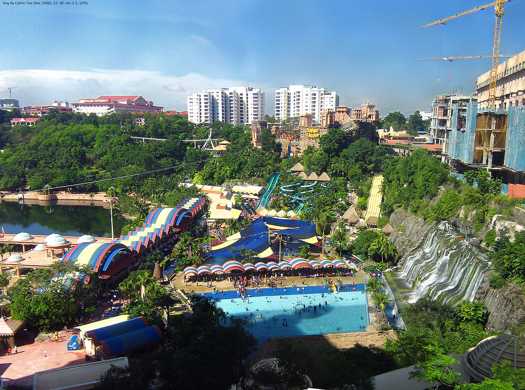 sunway lagoon theme park malaysia