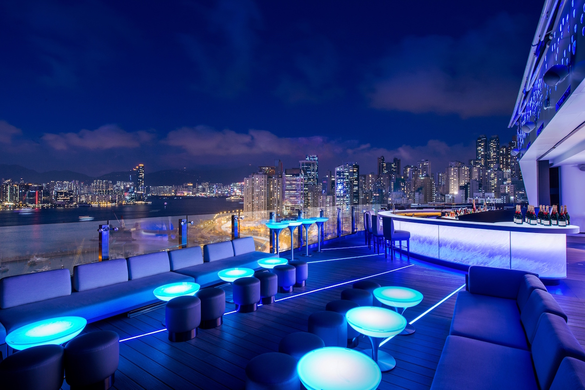 Skye Roofbar at Park Lane Hong Kong a Pullman Hotel