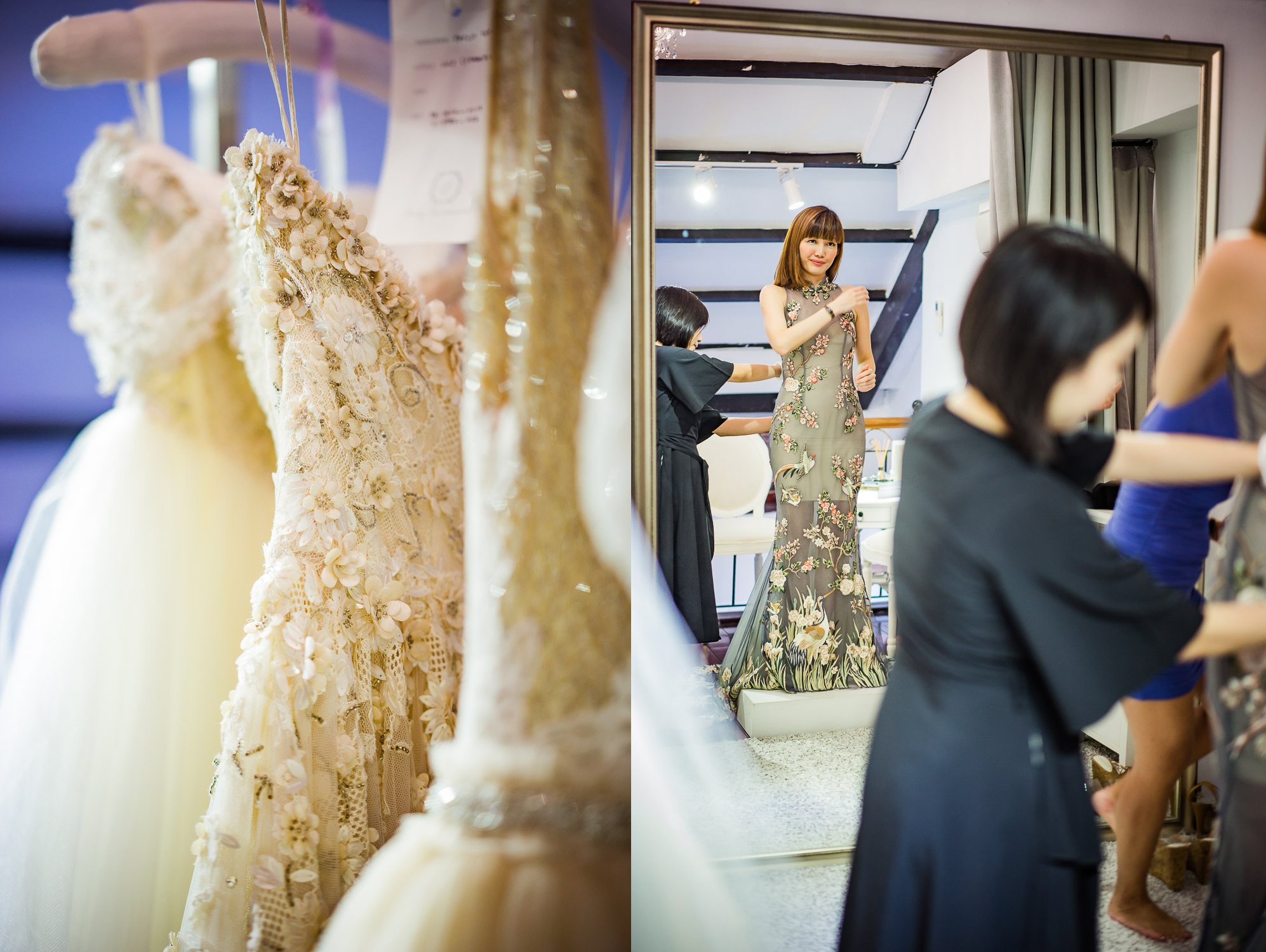 Truly Enamoured Bridal Boutique Club Street Singapore