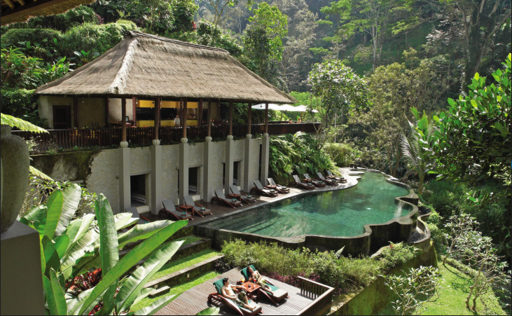 Maya Ubud Resort and Spa Infinity Pool