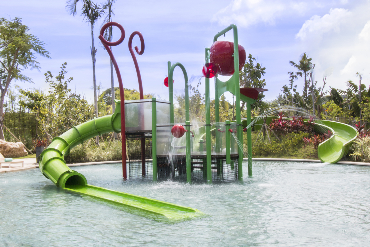 Movenpick Resort and Spa Jimbaran Bali Waterslides