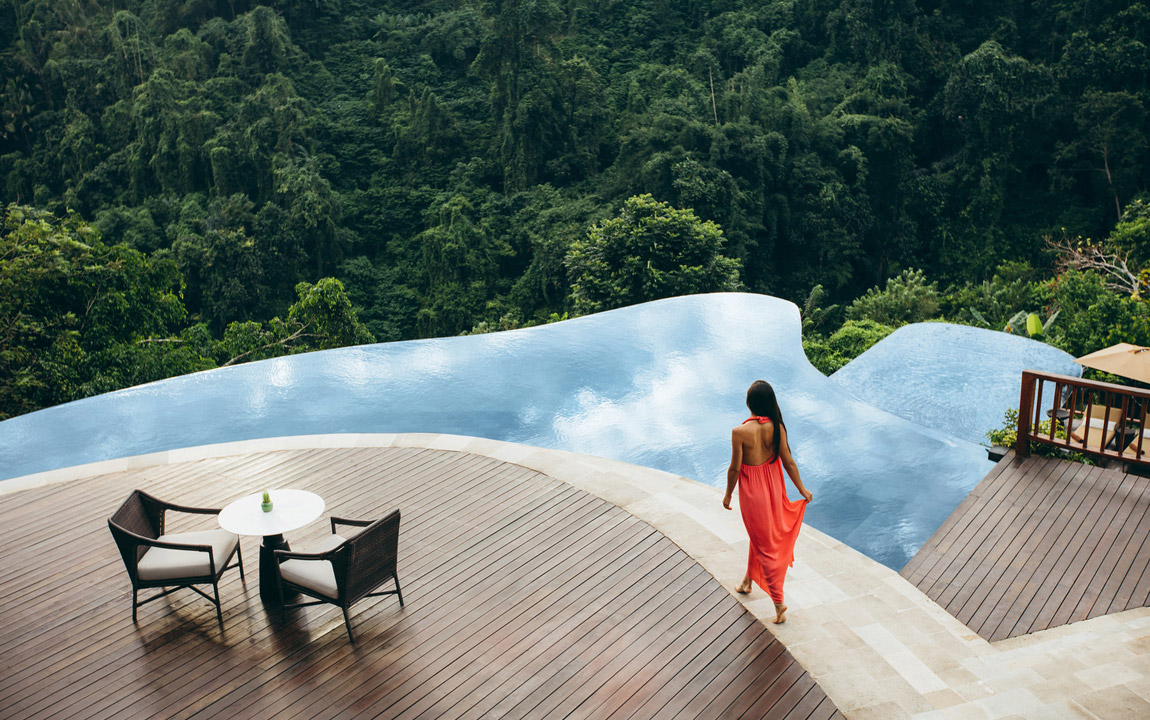 Hanging Gardens in Ubud, Bali