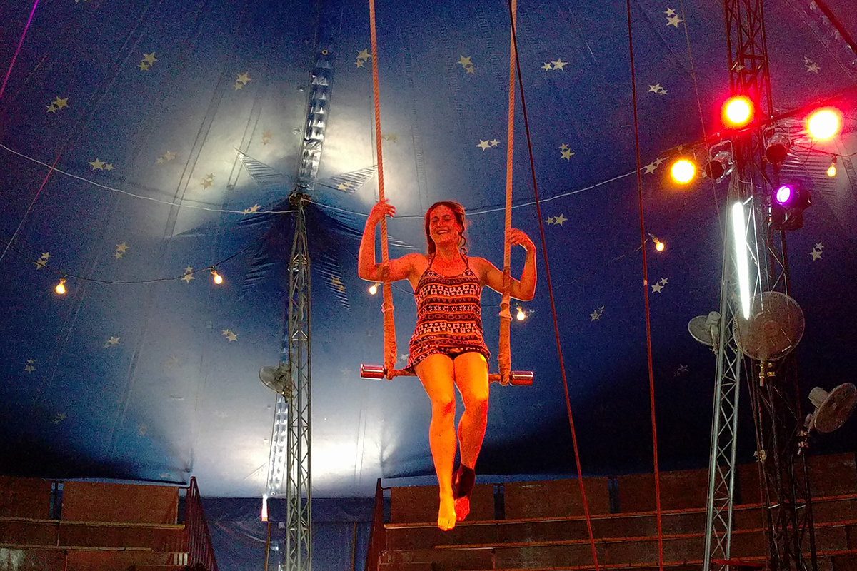 Circus in Yangon Myanmar