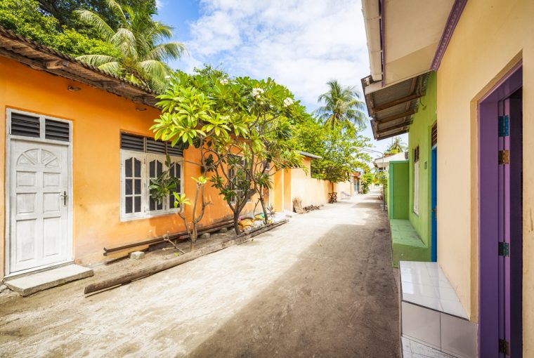 Maldives local village